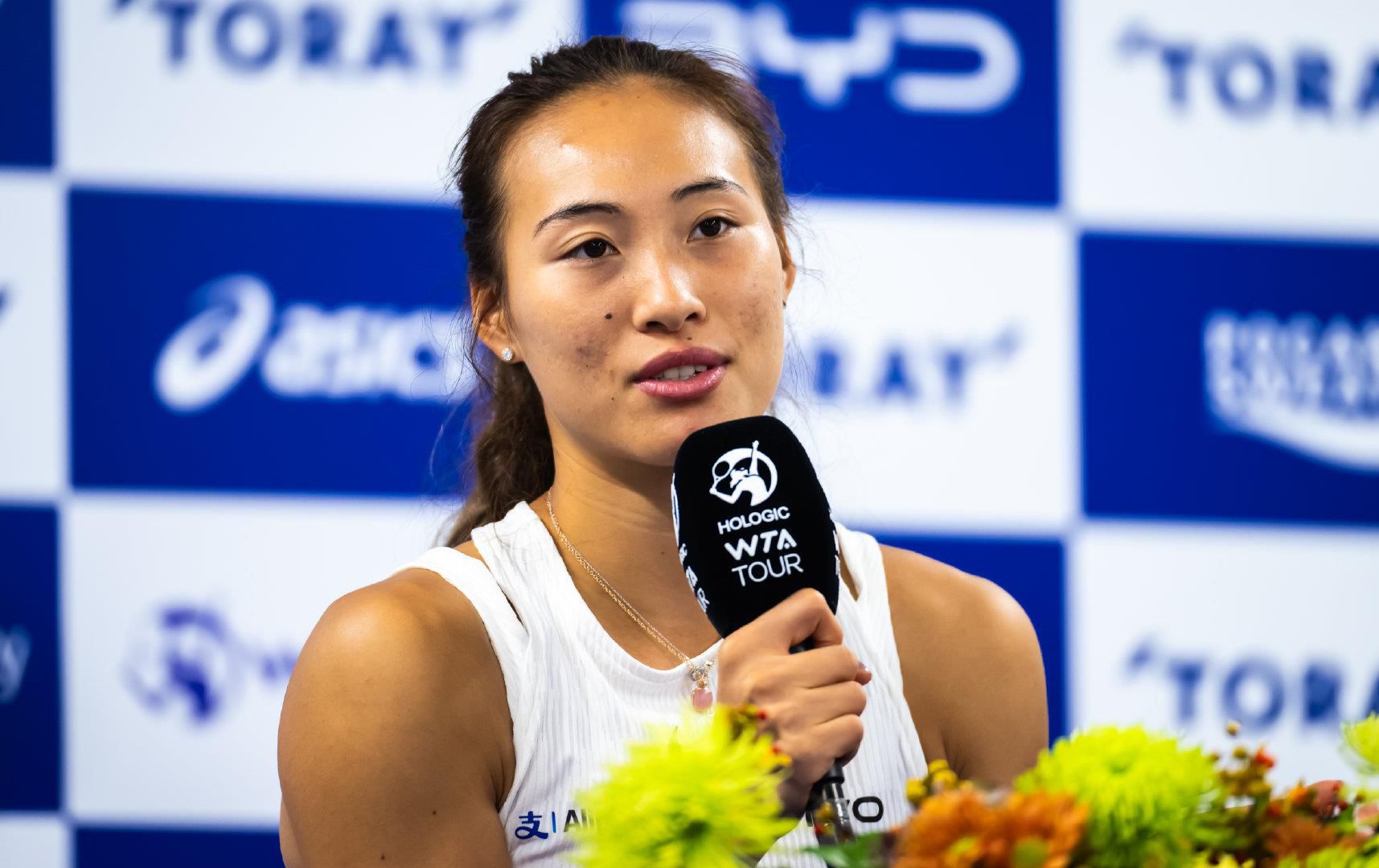 郑钦文作为头号种子亮相WTA500东京站 10月24日将进行首战