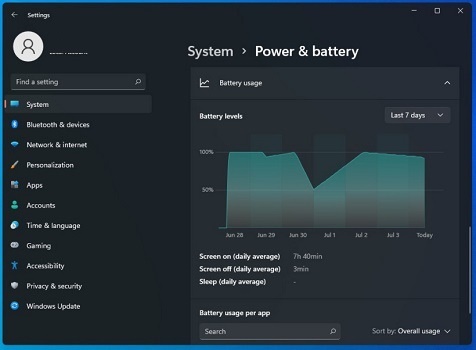 Win11如何查看电池寿命(Win11如何查看电池健康度)