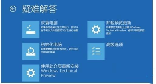 win10重置找不到恢复介质(window10重置此电脑找不到恢复环境)