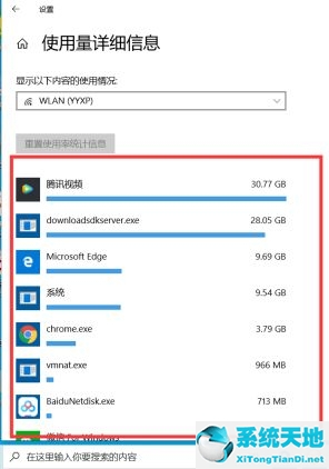 win10如何查看软件流量使用情况数据(win10查看应用流量使用)