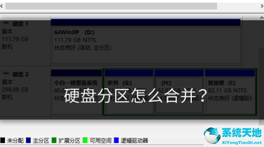 win7重装系统怎么合并分区磁盘(win7重装系统分盘)