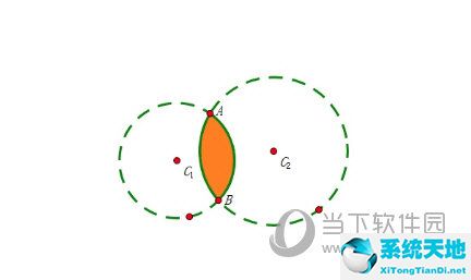 几何画板制作两圆位置关系(几何画板两圆相切)