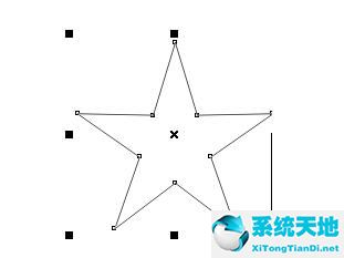 coreldrawx4五角星画法(coreldraw x4画五角星)