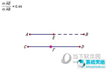 几何画板在线段上绘制点(几何画板做一条线段等于已知线段的2倍)