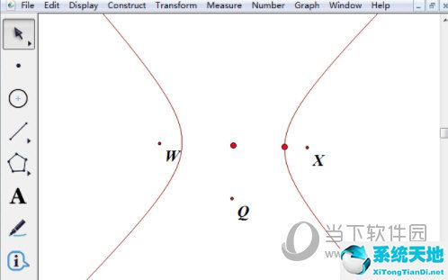 几何画板画双曲线的生成动画图(几何画板如何画双曲线 绘制教程介绍图片)