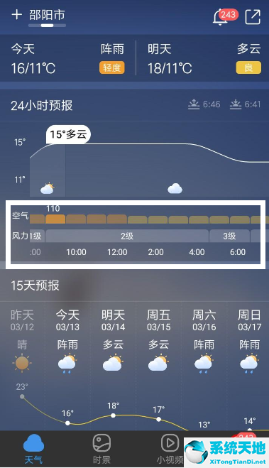 墨迹天气2小时预报怎么看(墨迹天气24小时看不懂)