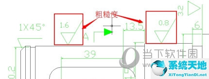 cad2020如何标注粗糙度(cad2008如何标注粗糙度)