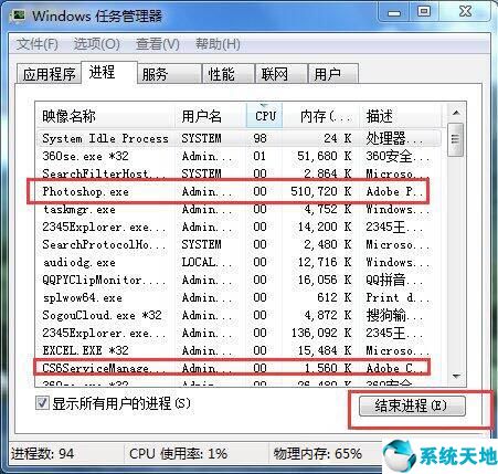 win7强制关闭电脑程序的快捷键是什么(win7如何强制关闭电脑程序快捷键)