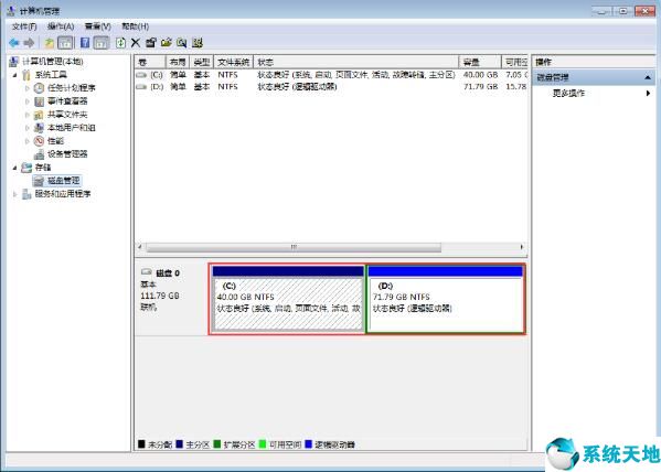 windows删除硬盘分区(win7如何删除硬盘分区信息)