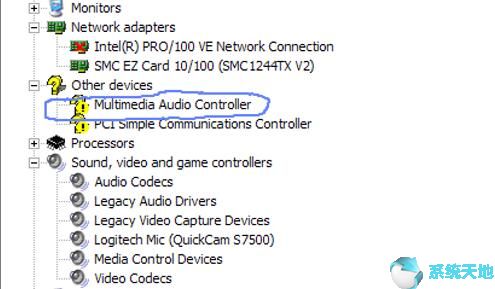 多媒体音频控制器无适配驱动(电脑缺少音频驱动程序)